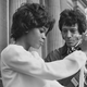 P.P. Arnold sings with British blues musician Alexis Korner at a demonstration opposing the H-bomb near St. Paul’s Cathedral in London in April 1968.